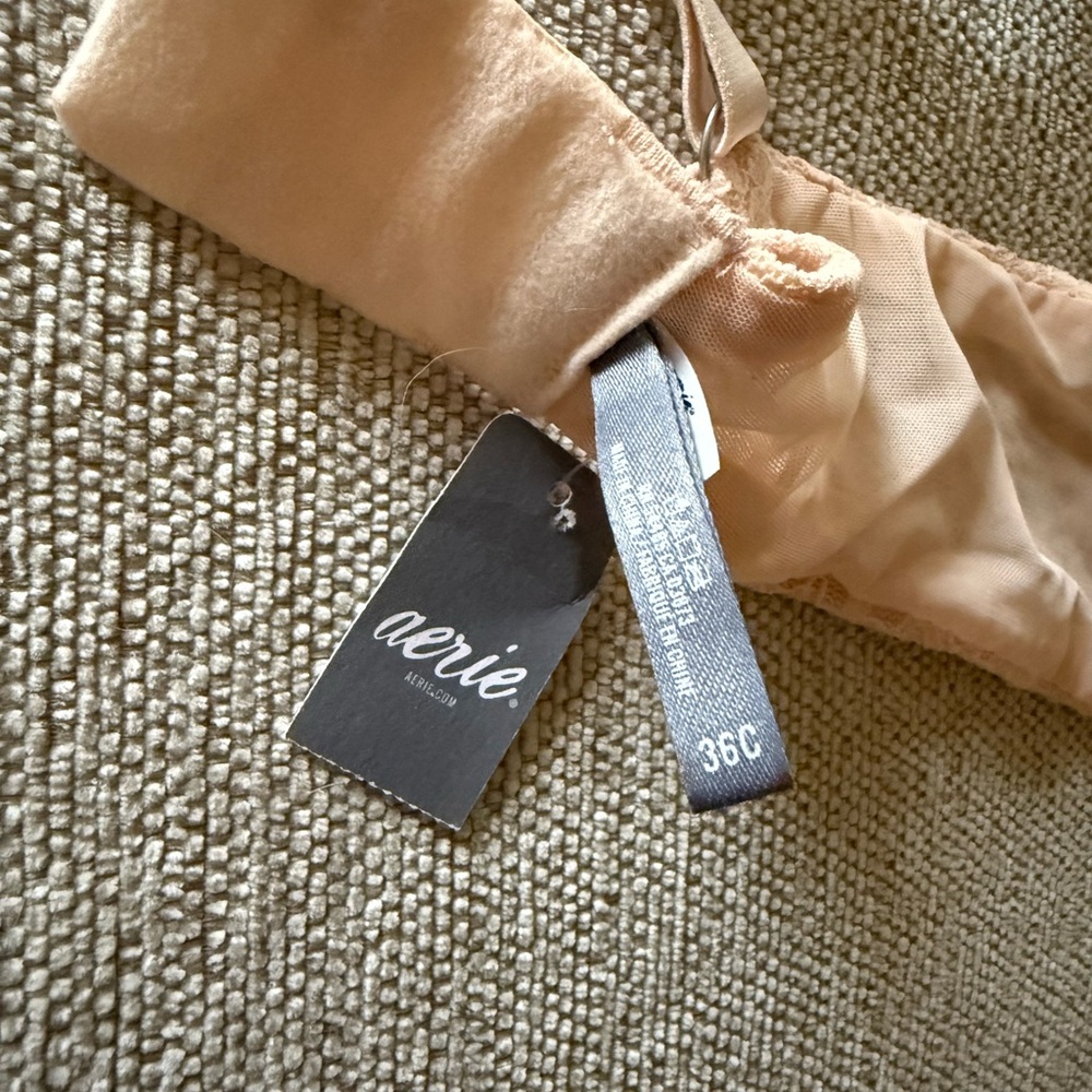 Aerie Beige Bra with Tags - Picture 2 of 3